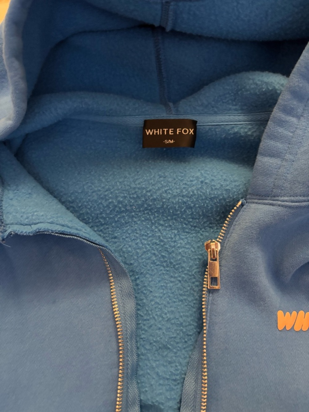 WHITE FOX Vol.3 Offstage Hoodie Azure Size S/M - Picture 3 of 6